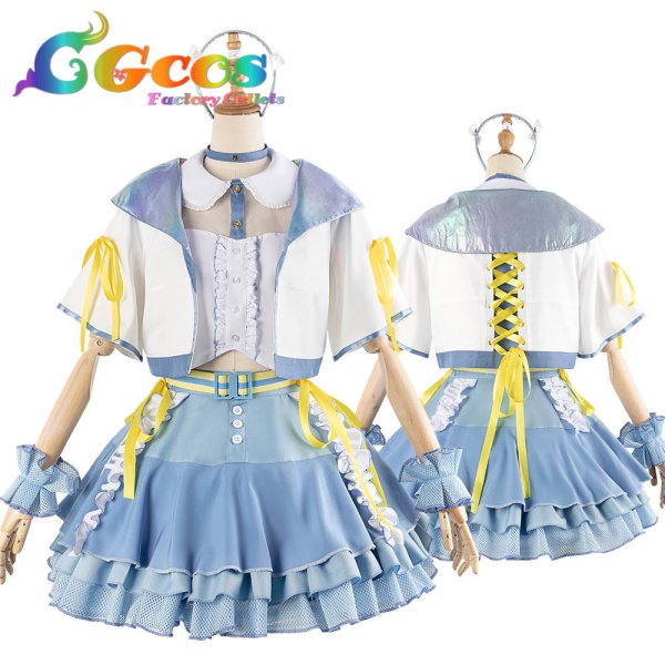 画像4: 学園アイドルマスター　学マス　コスプレ　世界一可愛い私　藤田ことね　コスプレ衣装 (4)
