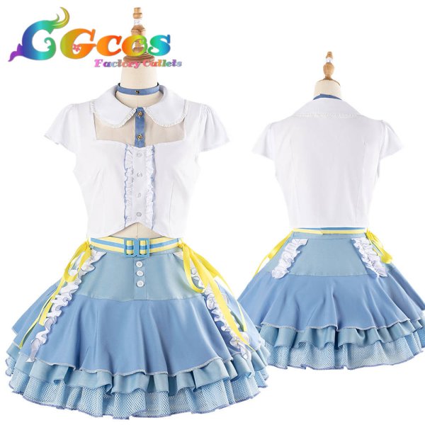 画像6: 学園アイドルマスター　学マス　コスプレ　世界一可愛い私　藤田ことね　コスプレ衣装 (6)