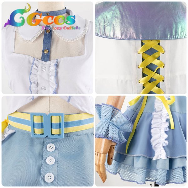 画像8: 学園アイドルマスター　学マス　コスプレ　世界一可愛い私　藤田ことね　コスプレ衣装 (8)