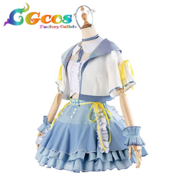 画像2: 学園アイドルマスター　学マス　コスプレ　世界一可愛い私　藤田ことね　コスプレ衣装 (2)