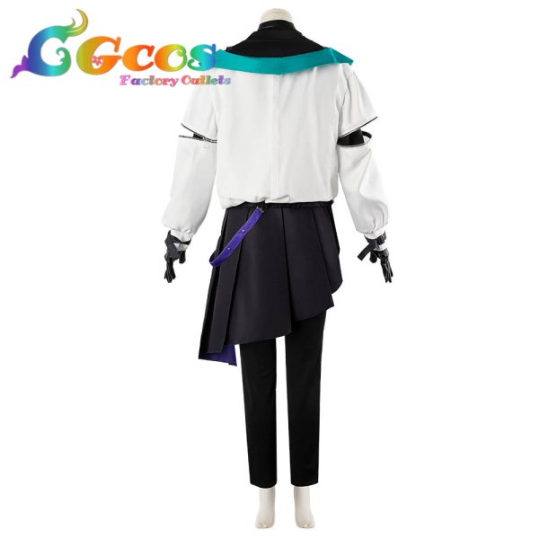 画像2: 「一部在庫あり」プロジェクトセカイ カラフルステージ!feat.初音ミク intruder:R 神代類 漏れ聞こえる言葉 サイバーパンクデッドボーイ コスプレ衣装 (2)