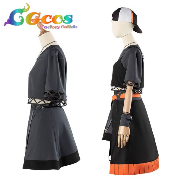 画像7: 「一部在庫あり」プロジェクトセカイ カラフルステージ!feat.初音ミク HOT AIR GIRL 小豆沢こはね 眠ってしまわないように コスプレ衣装 (7)