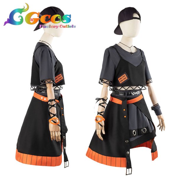 画像6: 「一部在庫あり」プロジェクトセカイ カラフルステージ!feat.初音ミク HOT AIR GIRL 小豆沢こはね 眠ってしまわないように コスプレ衣装 (6)