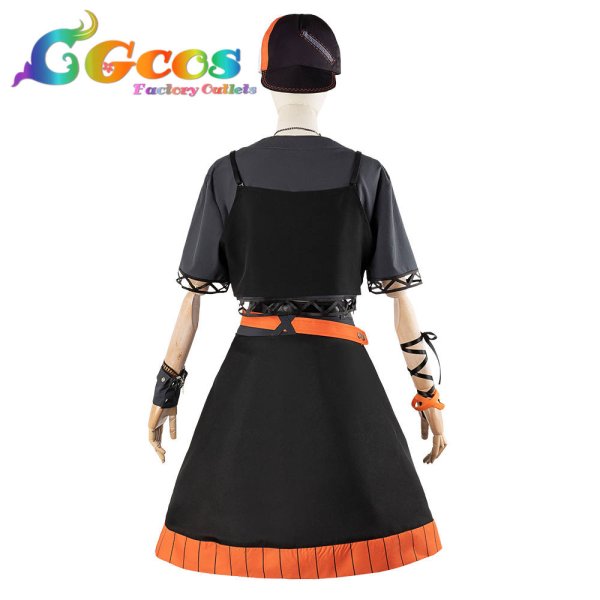 画像4: 「一部在庫あり」プロジェクトセカイ カラフルステージ!feat.初音ミク HOT AIR GIRL 小豆沢こはね 眠ってしまわないように コスプレ衣装 (4)