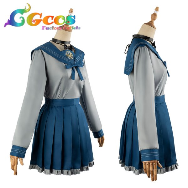 画像2: バーチャルYouTuber　VTuber　ホロライブ　ReGLOSS　儒烏風亭らでん　制服　ホロEXPO後夜祭　コスプレ衣装 (2)