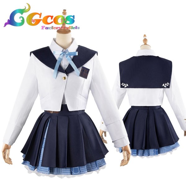 画像4: 学園アイドルマスター 学マス コスプレ 葛城リーリヤ 初星学園制服 コスプレ衣装 (4)