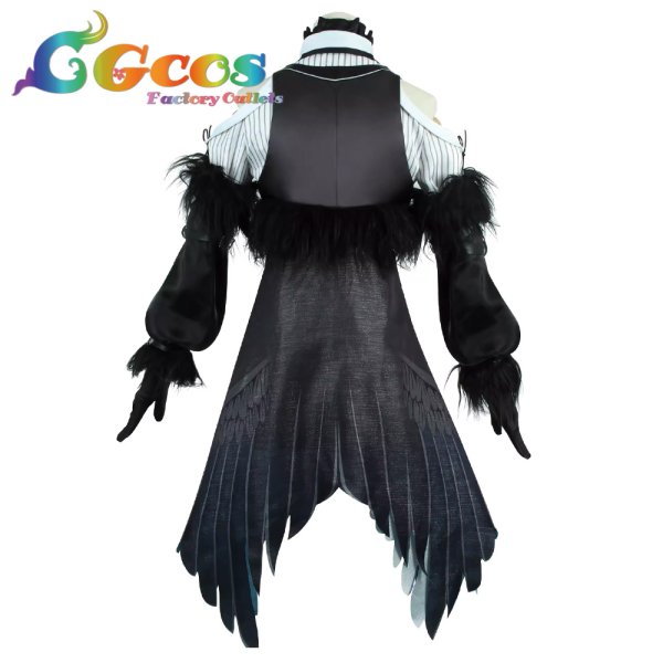 画像2: バーチャルYouTuber VTuber ホロライブEN ネリッサ・レイヴンクロフト Nerissa Ravencroft コスプレ衣装 (2)