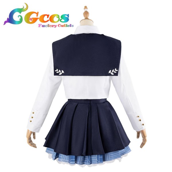 画像2: 学園アイドルマスター 学マス コスプレ 葛城リーリヤ 初星学園制服 コスプレ衣装 (2)
