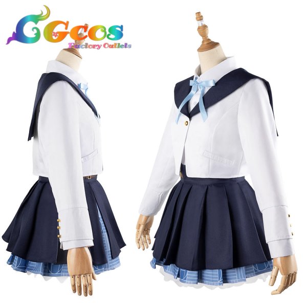 画像5: 学園アイドルマスター 学マス コスプレ 葛城リーリヤ 初星学園制服 コスプレ衣装 (5)