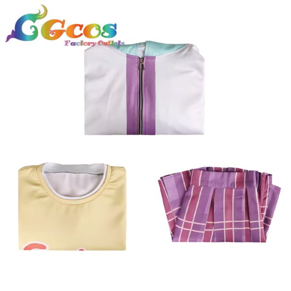 画像9: 学園アイドルマスター 制服 花海咲季 藤田ことね 月村手毬 コスプレ衣装 (9)