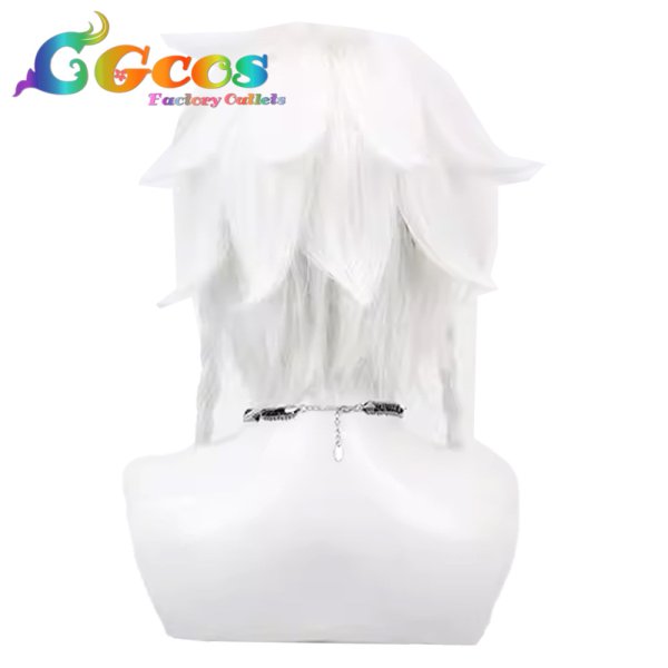 画像2: IdentityV　第五人格　ウィッグ　純白の預言者　ホワイト　コスプレ衣装 (2)