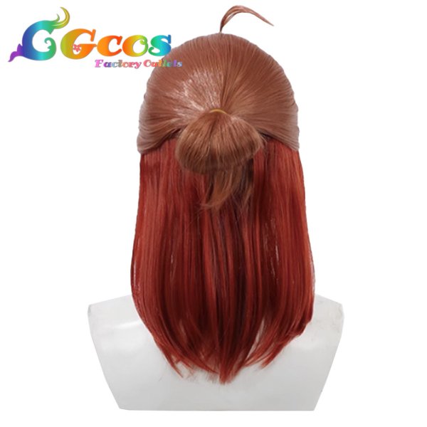 画像2: 学園アイドルマスター　ウィッグ　花海佑芽　The Rolling Riceball　コスプレ衣装 (2)