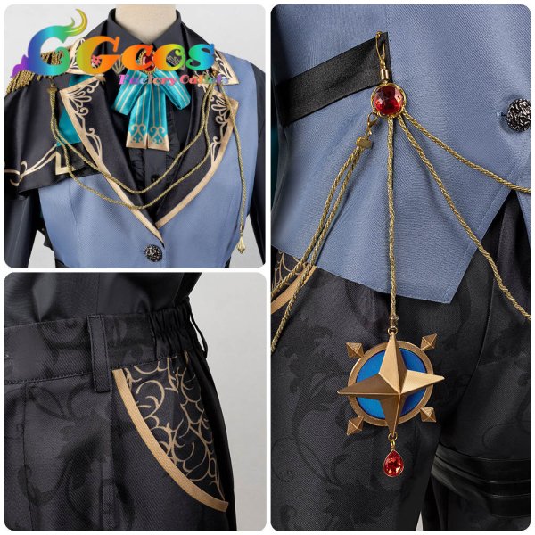 画像6: 一部在庫　プロジェクトセカイ カラフルステージ!feat.初音ミク　深淵に立つ騎士装束　朝比奈まふゆ　うたかたの安らぎ　コスプレ衣装 (6)