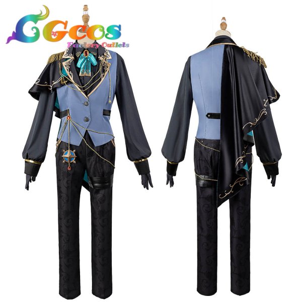 画像4: 一部在庫　プロジェクトセカイ カラフルステージ!feat.初音ミク　深淵に立つ騎士装束　朝比奈まふゆ　うたかたの安らぎ　コスプレ衣装 (4)