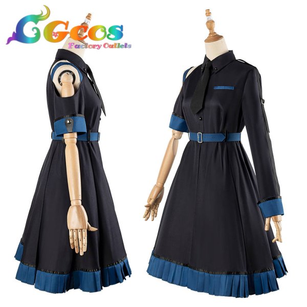 画像4: 「一部在庫あり」学園アイドルマスター 学マス 白線 葛城リーリヤ コスプレ衣装 (4)