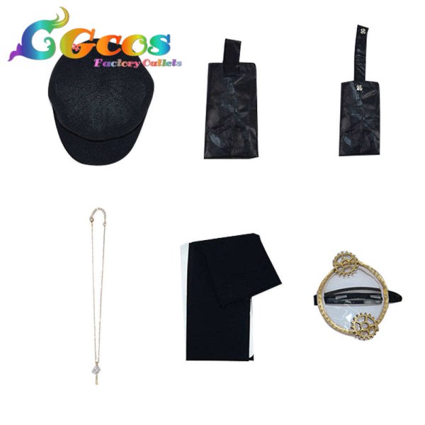 画像4: バーチャルYouTuber Vtuber ワトソン・アメリア 新衣装 コスプレ衣装 (4)