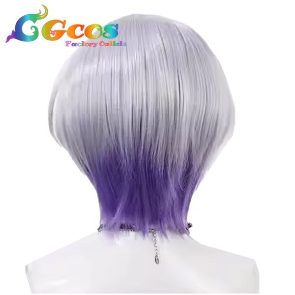 画像2: 18TRIP（エイティーントリップ）　ウィッグ　朝班「R1ze」　大黒可不可　コスプレ衣装 (2)