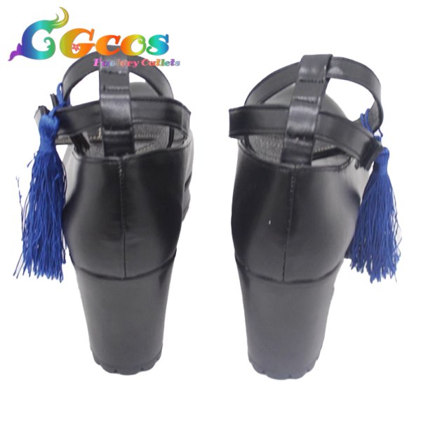 画像2: バーチャルYouTuber　Vtuber　コスプレ靴　小柳ロウ　女体化　バニー衣装 　コスプレブーツ　コスプレ衣装 (2)