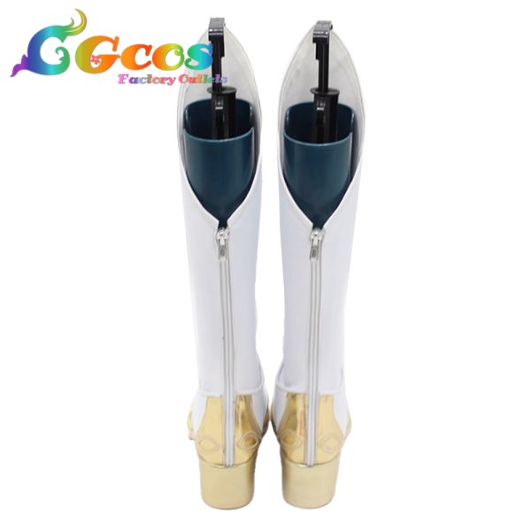 画像2: IdentityV 第五人格　コスプレ靴　白黒無常　謝必安　東方の麒麟　コスプレブーツ　コスプレ衣装 (2)