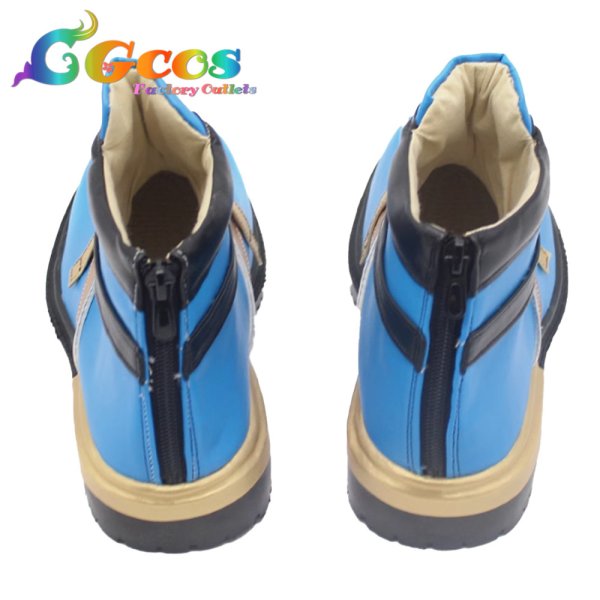 画像2: GUILTY GEAR　ギルティギア　コスプレ靴　エイプリル　コスプレブーツ　コスプレ衣装 (2)