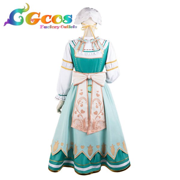 画像4: 「一部在庫あり」ウマ娘プリティーダービー　Yummy Dreamy Fairy　ライスシャワー コスプレ衣装 (4)