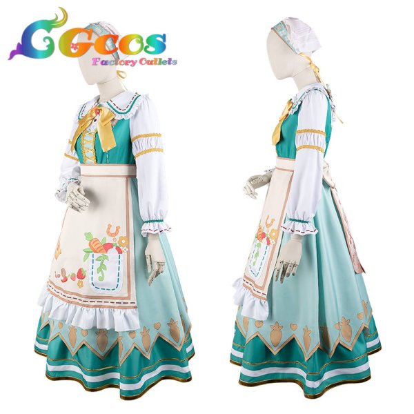 画像7: 「一部在庫あり」ウマ娘プリティーダービー　Yummy Dreamy Fairy　ライスシャワー コスプレ衣装 (7)