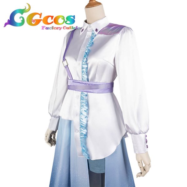 画像4: 学園アイドルマスター 学マス コスプレ SSR Fluorite 有村麻央 コスプレ衣装 (4)