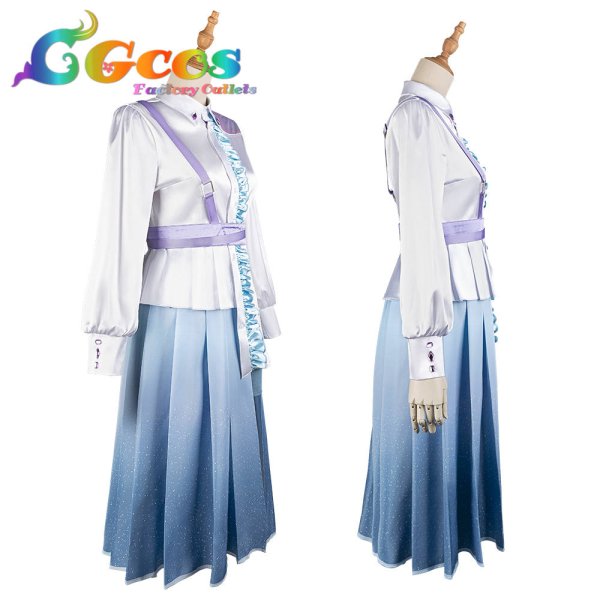 画像7: 学園アイドルマスター 学マス コスプレ SSR Fluorite 有村麻央 コスプレ衣装 (7)