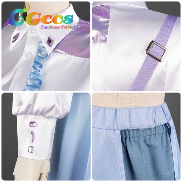 画像9: 学園アイドルマスター 学マス コスプレ SSR Fluorite 有村麻央 コスプレ衣装 (9)