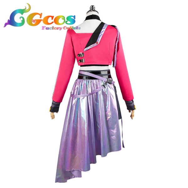 画像3: 一部在庫 学園アイドルマスター 学マス コスプレ Fighting My Way 花海咲季 コスプレ衣装 (3)