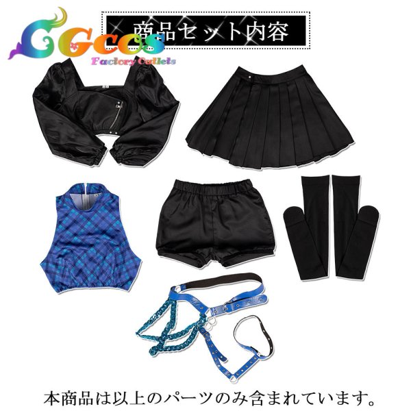 画像10: 「一部在庫」ラブライブ!蓮ノ空女学院スクールアイドルクラブ DOLLCHESTRA Tragic Drops 村野さやか コスプレ衣装 (10)