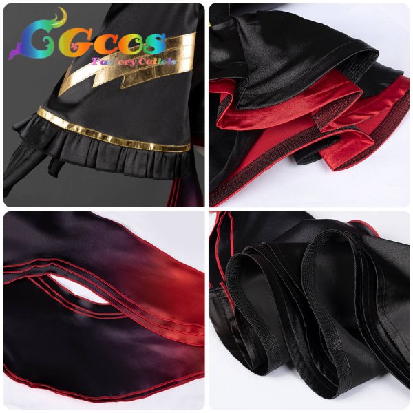 画像8: バーチャルYouTuber　VTuber　魔法少女ホロウィッチ!　宝鐘マリン　コスプレ衣装 (8)