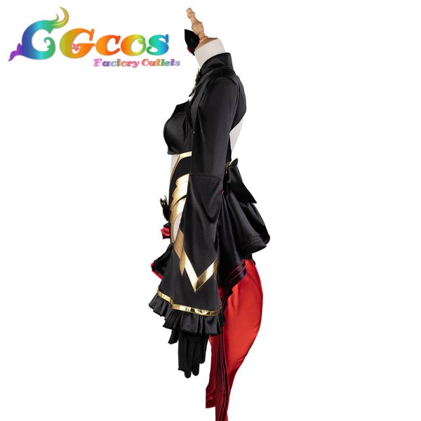 画像5: バーチャルYouTuber　VTuber　魔法少女ホロウィッチ!　宝鐘マリン　コスプレ衣装 (5)