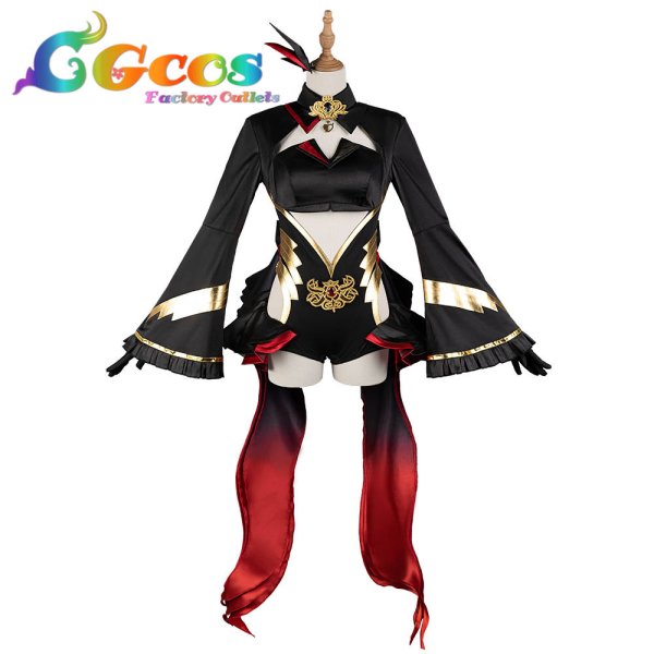 画像3: バーチャルYouTuber　VTuber　魔法少女ホロウィッチ!　宝鐘マリン　コスプレ衣装 (3)