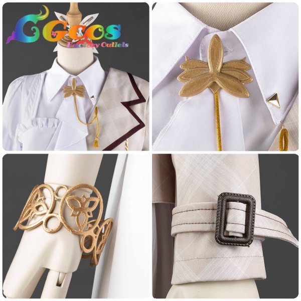 画像8: 一部在庫 バーチャルYouTuber VTuber AZKi(あずき)4th衣装 コスプレ衣装 (8)