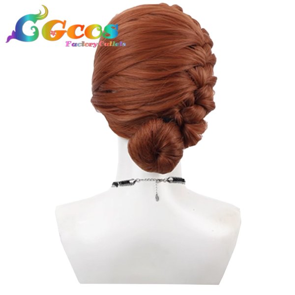 画像2: アナと雪の女王2　ウィッグ　アナ　コスプレ衣装 (2)