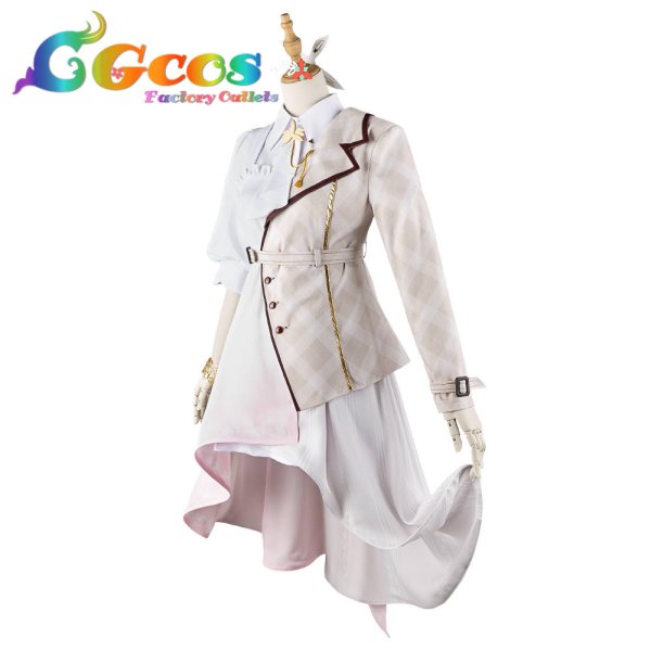 画像2: 一部在庫 バーチャルYouTuber VTuber AZKi(あずき)4th衣装 コスプレ衣装 (2)