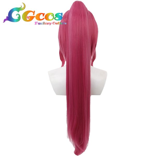 画像2: ハピネスチャージプリキュア!　ウィッグ　花咲つぼみ　コスプレ衣装 (2)