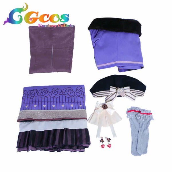 画像4: プロジェクトセカイ カラフルステージ! feat. 初音ミク ビターな色でクールに 桐谷遥 清楚系ミルクチョコレート コスプレ衣装 (4)