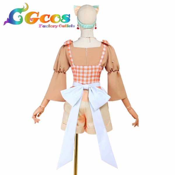 画像3: プロジェクトセカイ カラフルステージ! feat. 初音ミク 我らペガサス探検隊!チーム 花里みのり Booo! コスプレ衣装 (3)