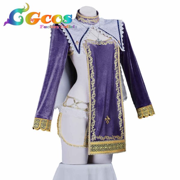 画像2: 黒ミサ会場 娼年ジャンヌ ジャンヌ コスプレ衣装 (2)