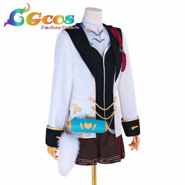 画像2: 崩壊:スターレイル 景元 ちびっこネコ衣装 コスプレ衣装 (2)