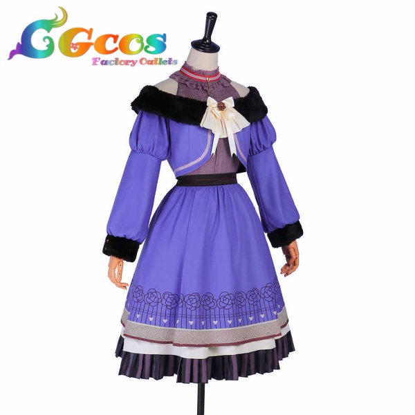 画像2: プロジェクトセカイ カラフルステージ! feat. 初音ミク ビターな色でクールに 桐谷遥 清楚系ミルクチョコレート コスプレ衣装 (2)