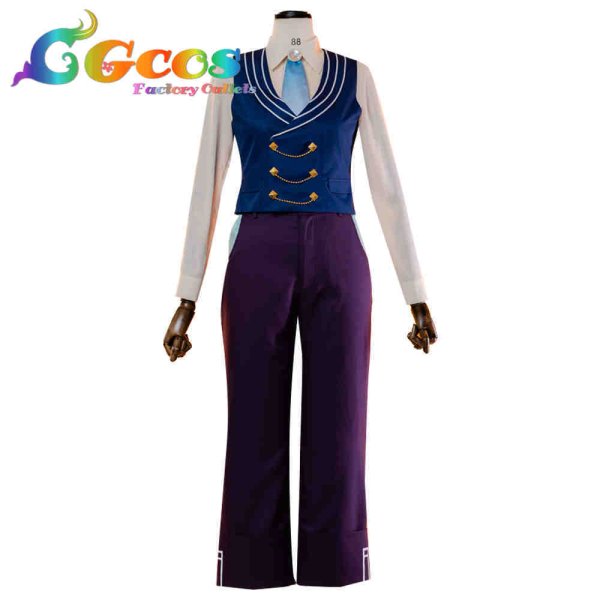 画像2: プロジェクトセカイ カラフルステージ! feat. 初音ミク 神代類 クラシカルジェントルコート その心意気を買って コスプレ衣装 (2)