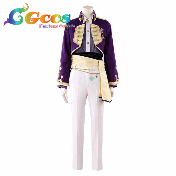 画像2: プロジェクトセカイ カラフルステージ！ feat. 初音ミク　Crown of Suitガチャ　キング・オブ・クラブ　お返しの挨拶　神代類　コスプレ衣装 (2)