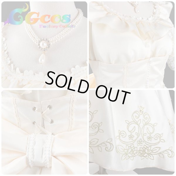 画像7: プロジェクトセカイ カラフルステージ!feat.初音ミク　lady in flowers　[願いのドレスへ]　草薙寧々　コスプレ衣装 (7)