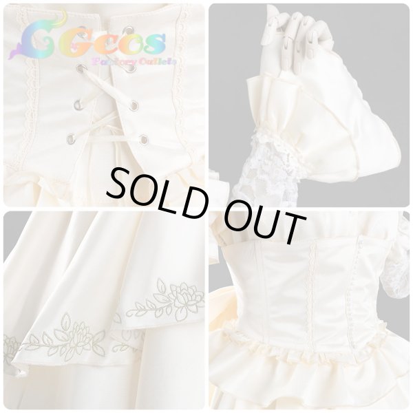 画像8: プロジェクトセカイ カラフルステージ!feat.初音ミク　lady in flowers　[願いのドレスへ]　草薙寧々　コスプレ衣装 (8)