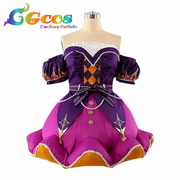 画像2: プロジェクトセカイ カラフルステージ! feat. 初音ミク Crown of Suitガチャ クイーン・オブ・ダイヤ 一緒に考えよう 鳳えむ コスプレ衣装 (2)