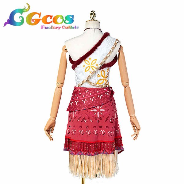 画像2: モアナと伝説の海 モアナ コスプレ衣装 (2)