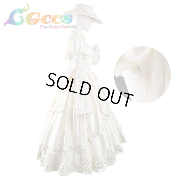 画像4: プロジェクトセカイ カラフルステージ!feat.初音ミク　lady in flowers　[願いのドレスへ]　草薙寧々　コスプレ衣装 (4)